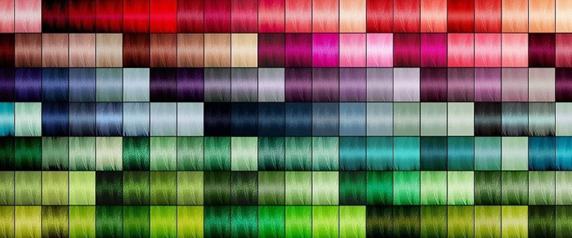 Viscose rayon thread banner